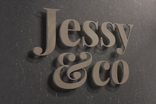 Custom Dimensional Lettering and Signage 3 Cop_per