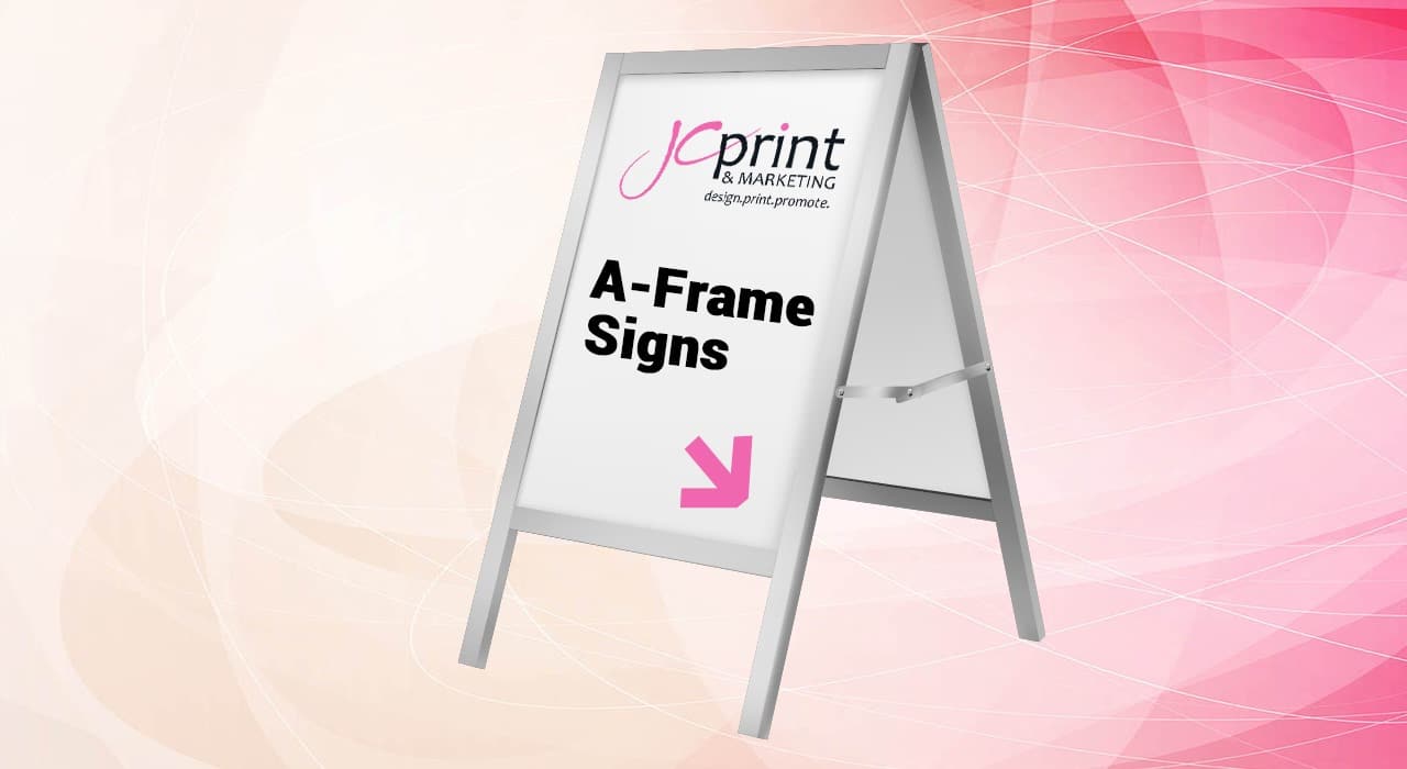 Custom A-Frames Signs 1 A Frame printing in Edmonton