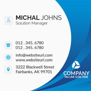 Business Cards Printing Edmonton 11 Square (2.5 x 2.5 In)