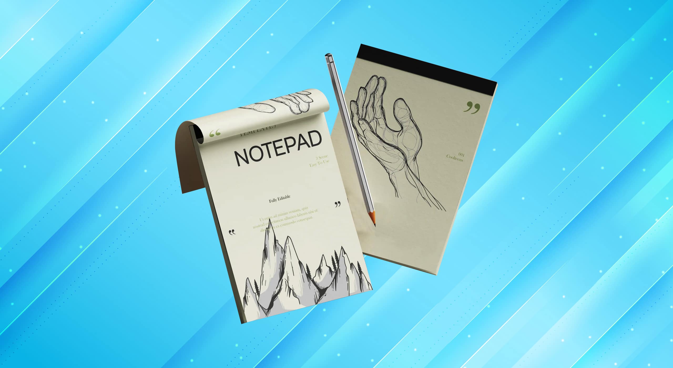 Personalized Notepads Printing 1 Notepad